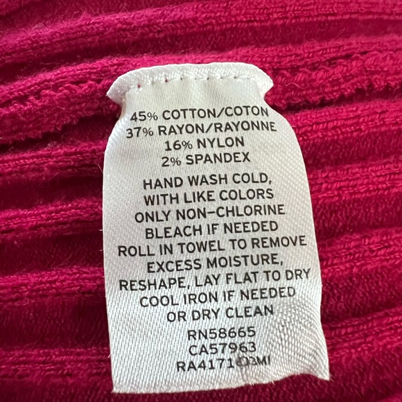 NWOT Women’s Rachel Parcell Red Knit Dress XXL - Picture 8 of 8